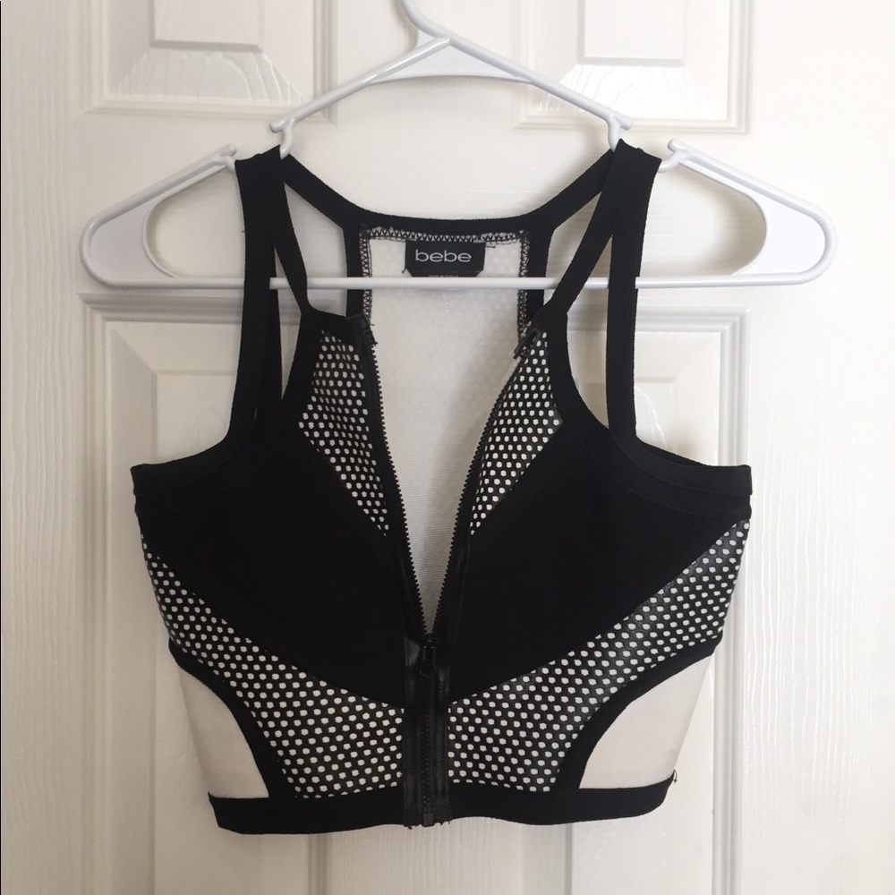 Bebe crop top